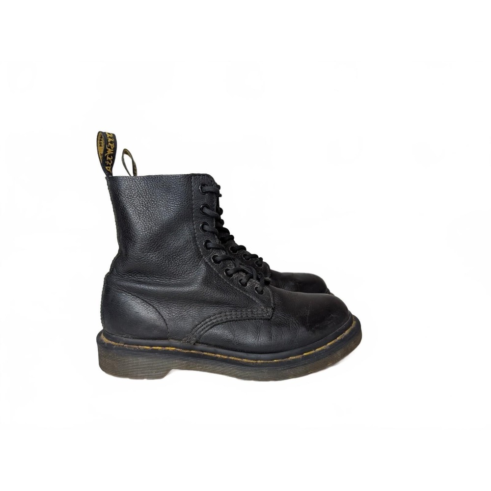 Dr. Martens 1460 Pascal Black Leather Boots Size 6 US
